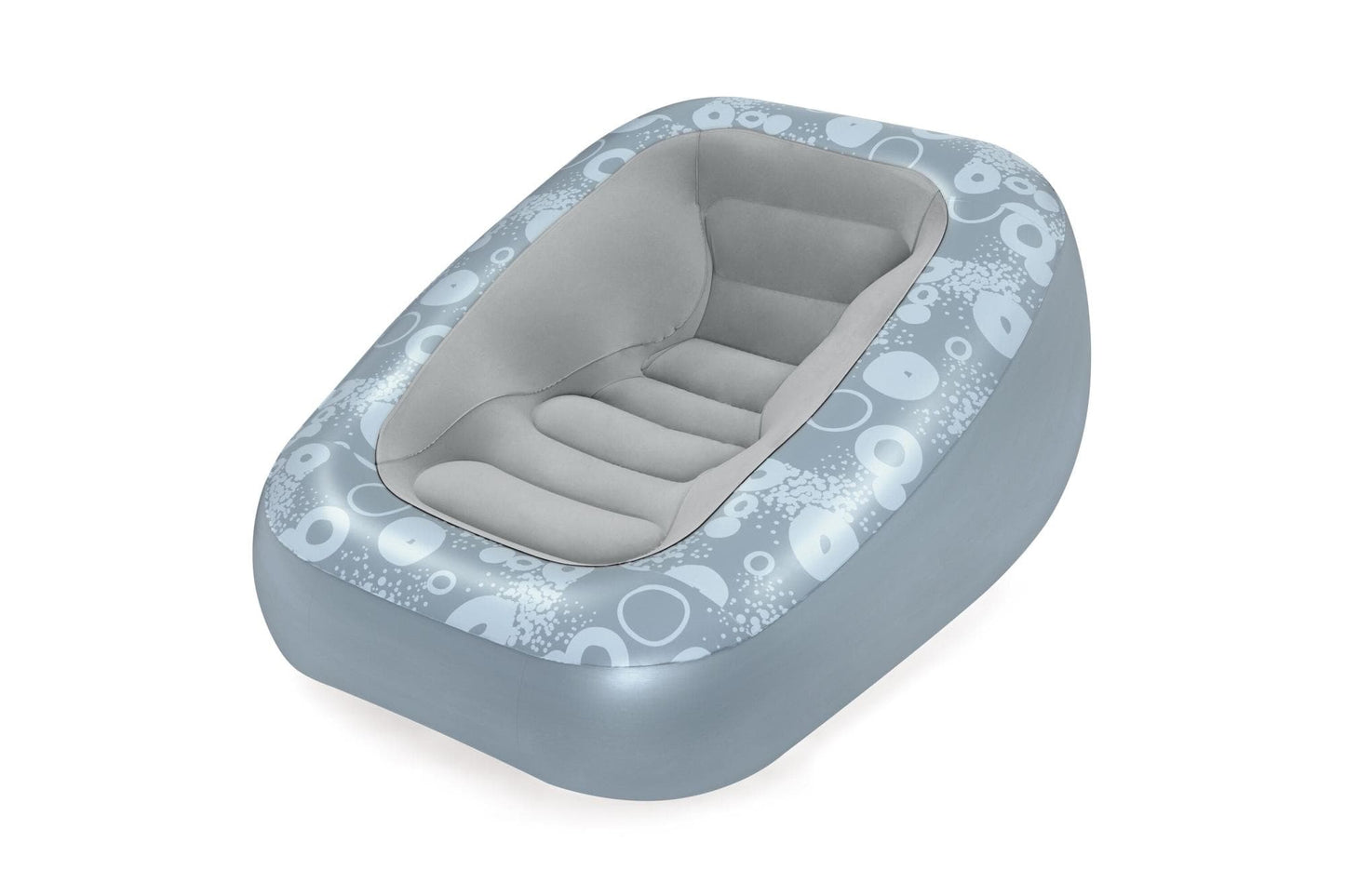 Aufblasbares Gartensofa-Dunkelgrau mit Leuchtend-3