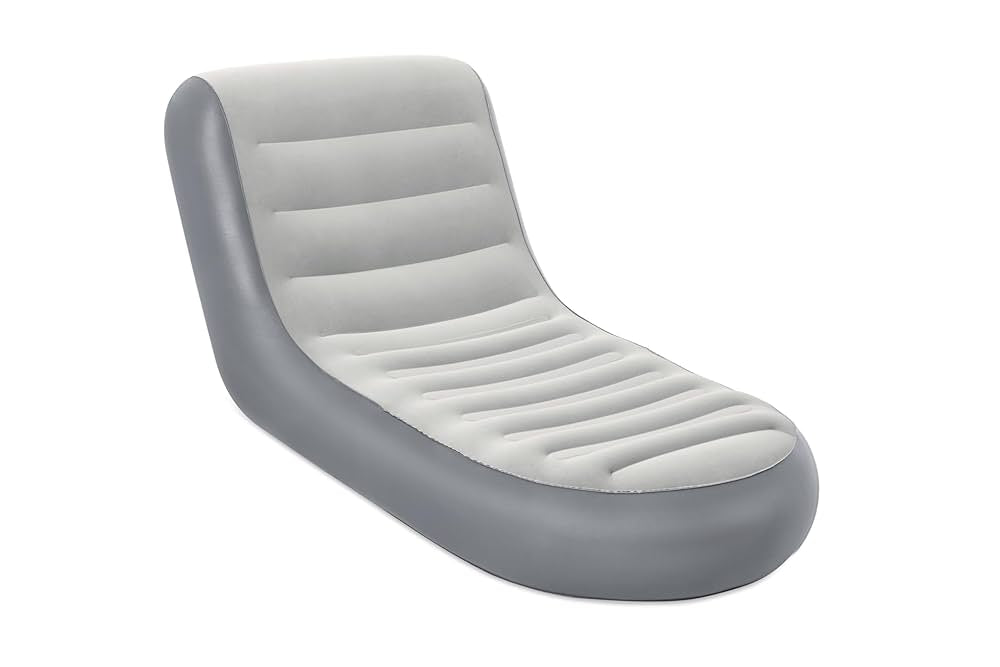Aufblasbares Gartensofa-Grauen Akzenten