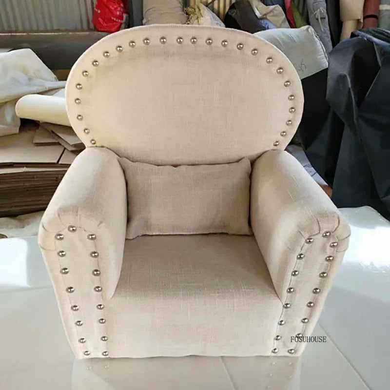 Babysofa-Thron-Beige