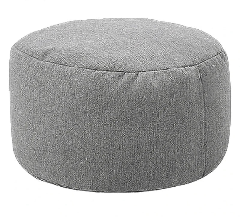 Fußhocker-Sitzsack-Dunkelgrau