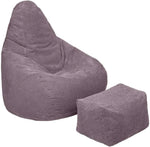 Gaming-Sitzsack Cord mit Fußhocker - Vignette | Bouba.us