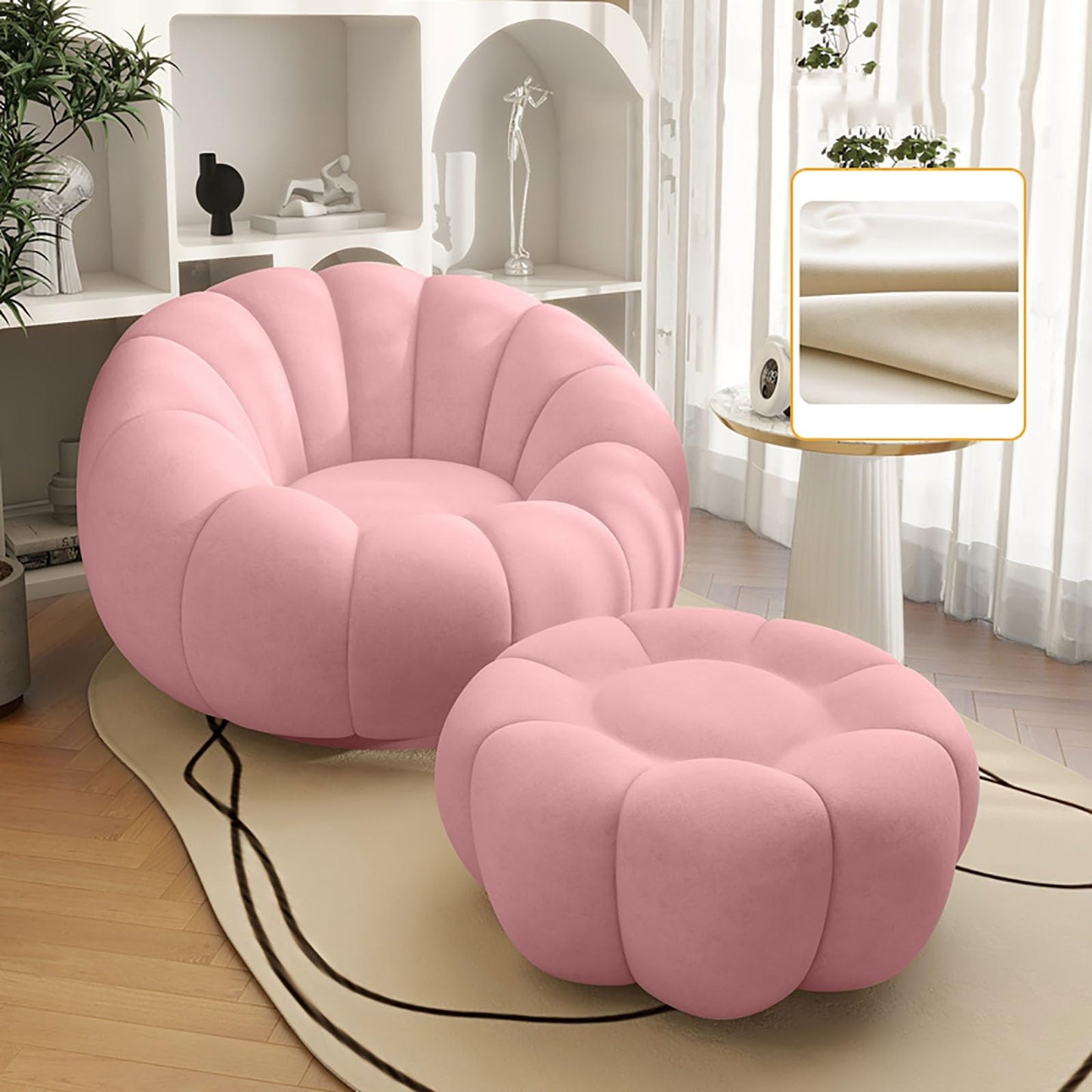 Riesiges Puff- Sofa mit sanftem Relleno