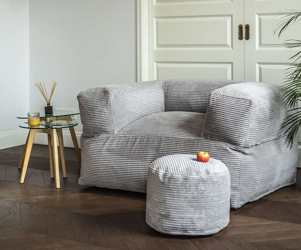 Sessel Sitzsack (Cord Velour)