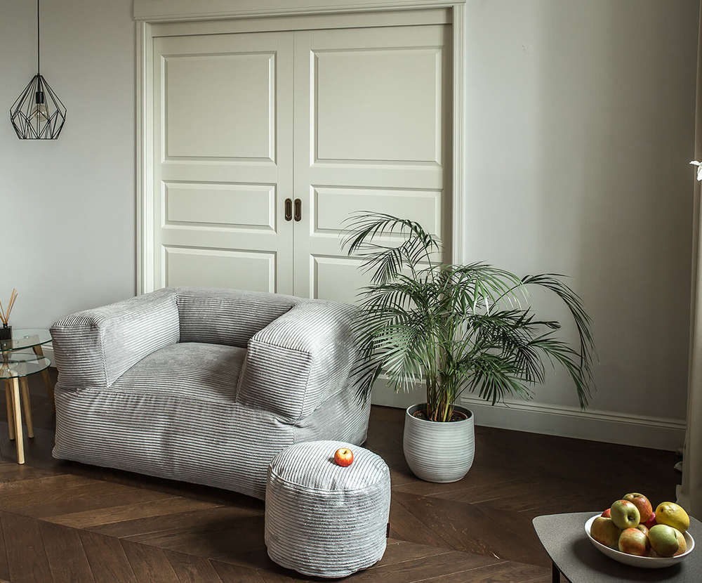 Sessel Sitzsack (Cord Velour)