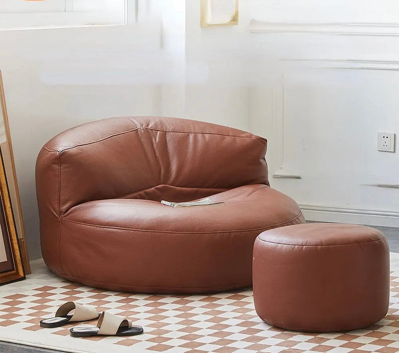 Leder-Sitzsack