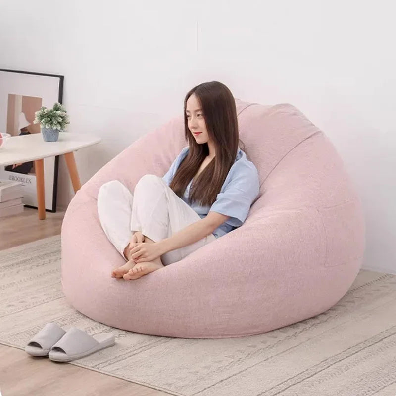 Indoor-Sitzsack-Rosa