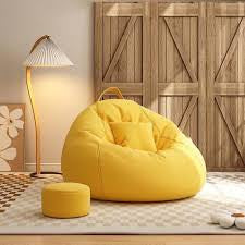 Indoor-Sitzsack - Gelb
