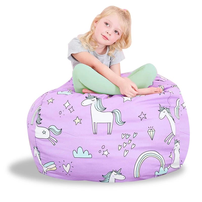 Kindersitzsäcke-Lila