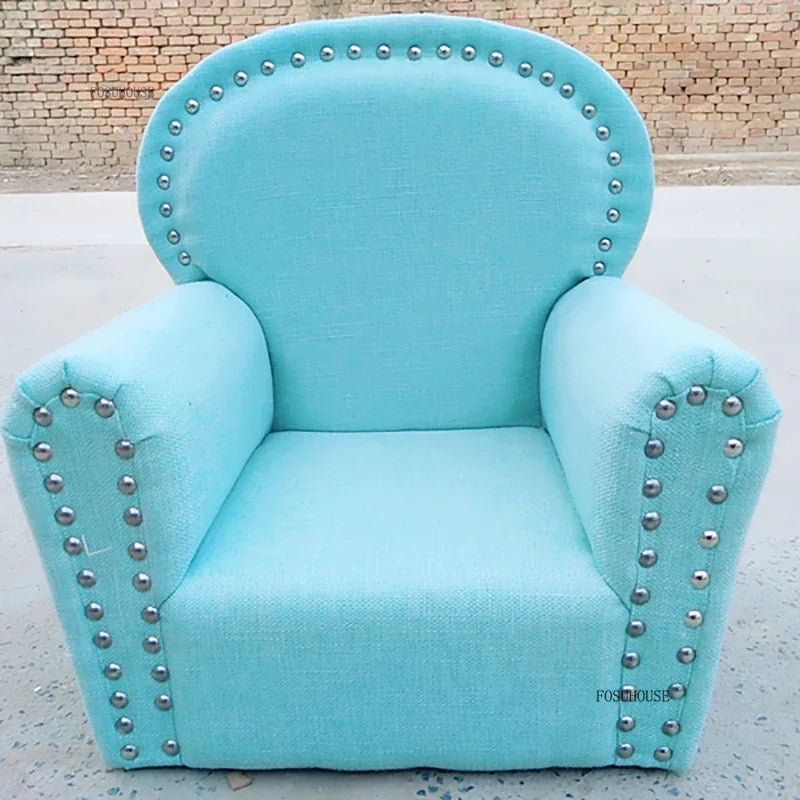 Kindersitzsäcke- Babysofa Thron Himmelblau