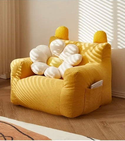 Kindersofa-Gelb