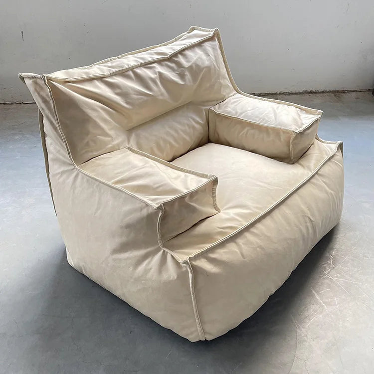 Modernes Wohnzimmersofa-Bluff-beige