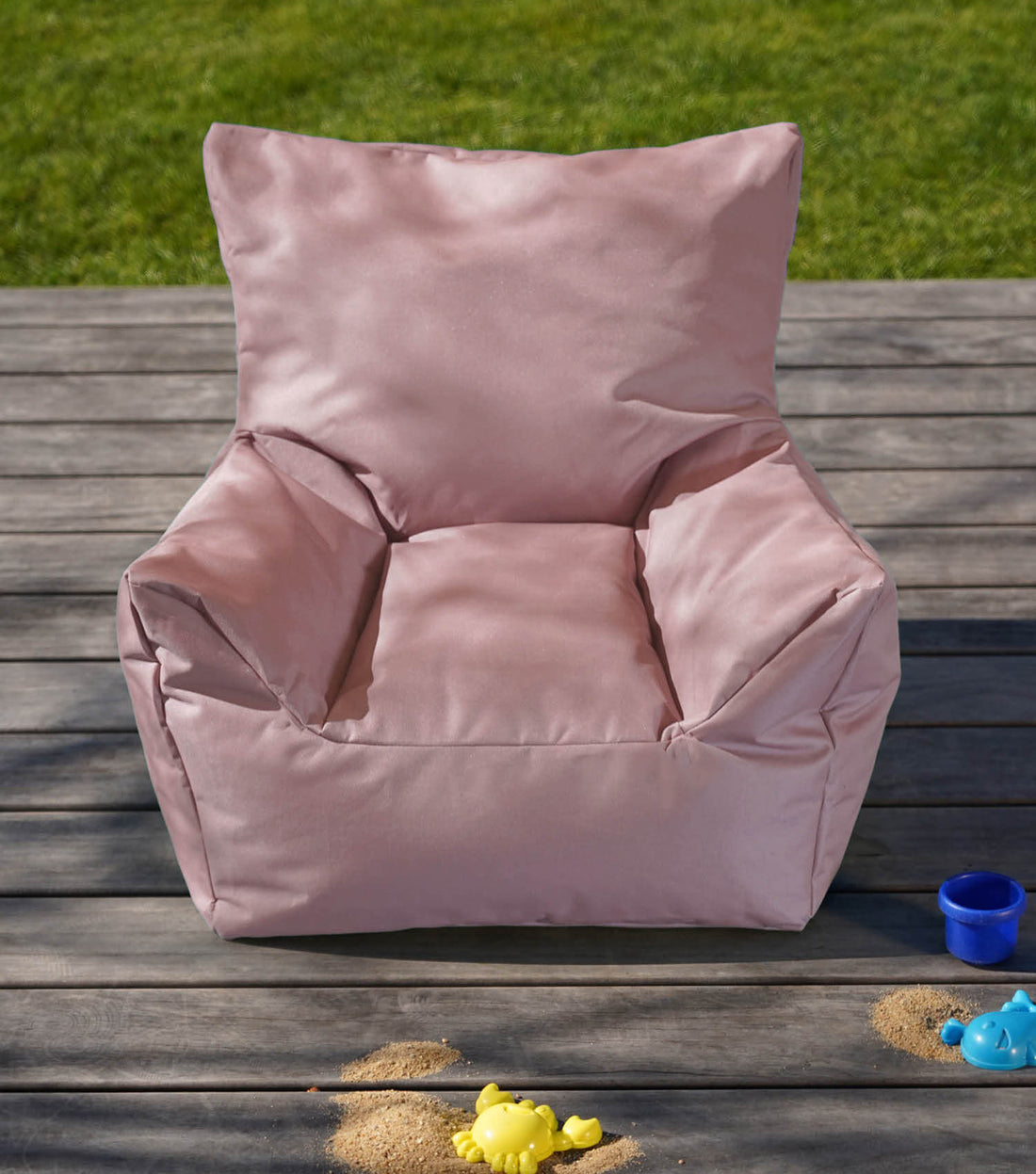 Outdoor Kinder Sitzsack-Rosa -1