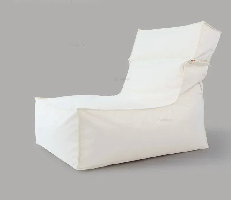 Outdoor Sitzsack / Garten Sitzsack-Cremeweiß