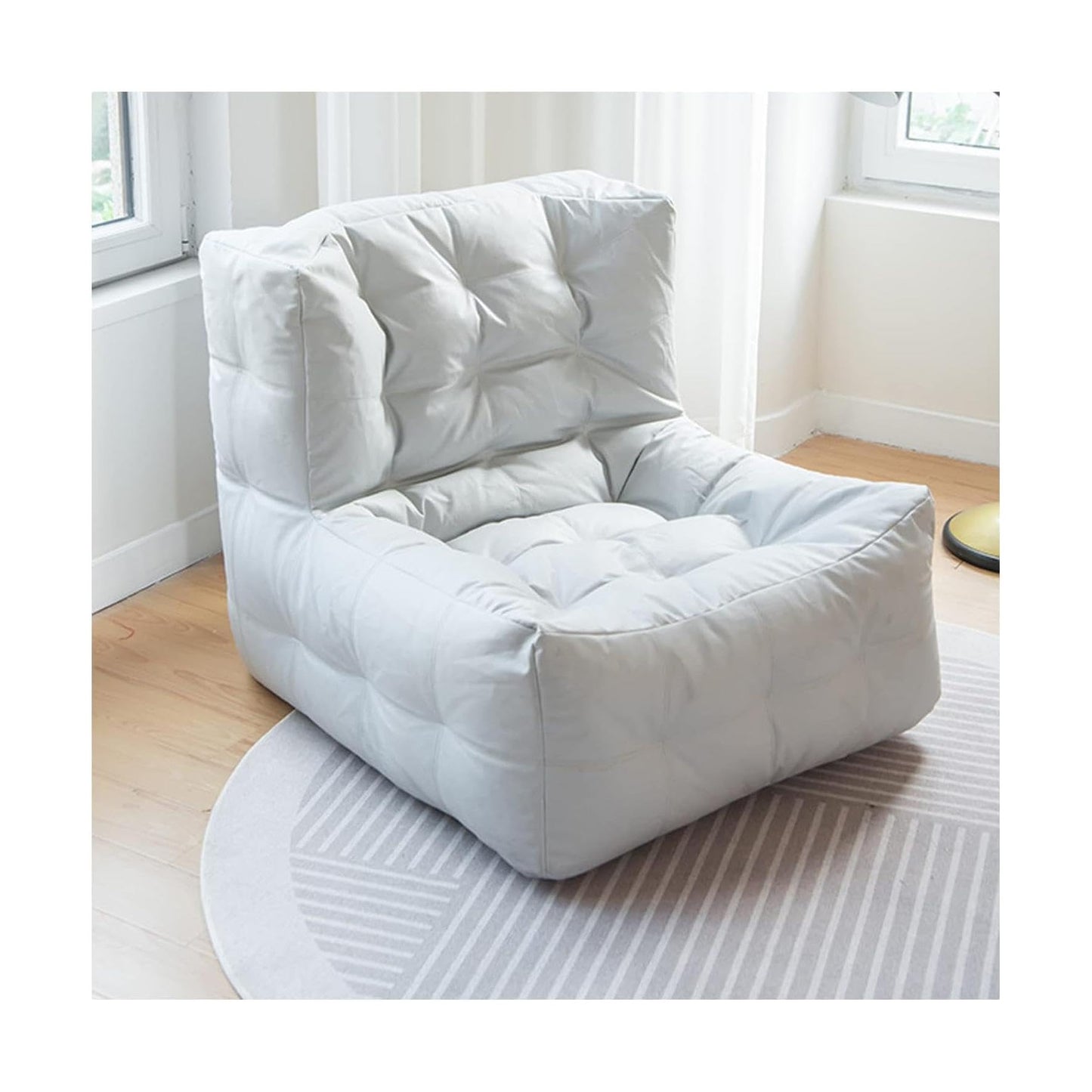 Outdoor Sitzsack im Waffel-Look-Beige
