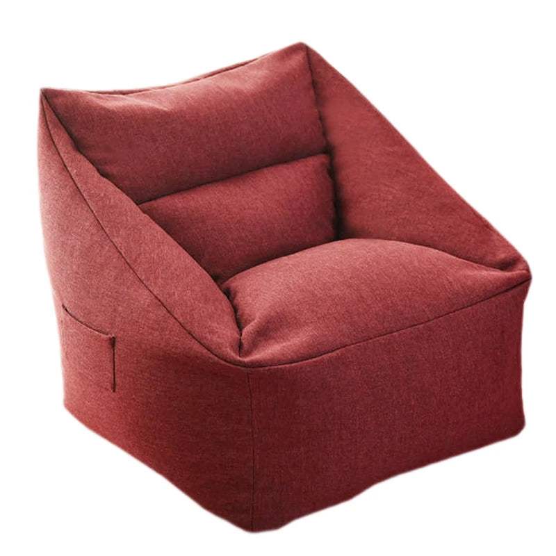 Outdoor Sitzsacksofa-Rot-Sofa