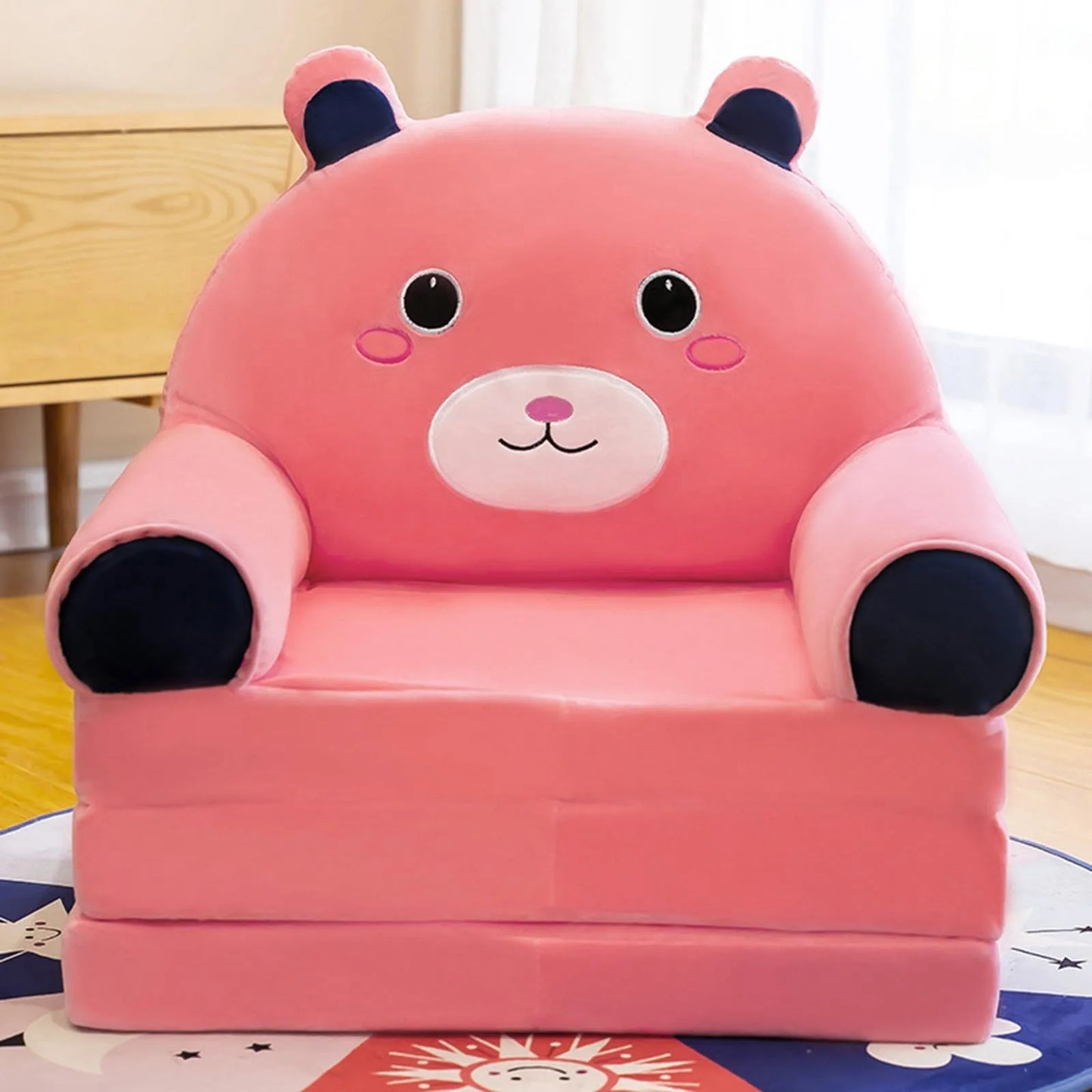 Plüschsofa für Kinder-Rosa