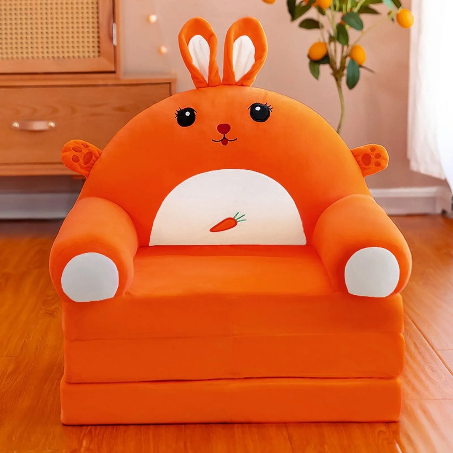 Plüschsofa für Kinder-Rot