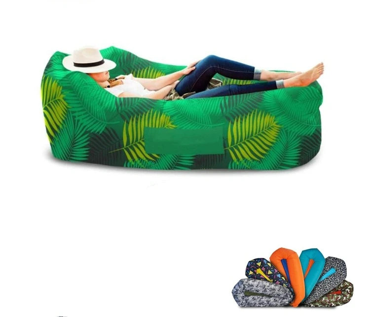 Pool-Sitzsack-Grün