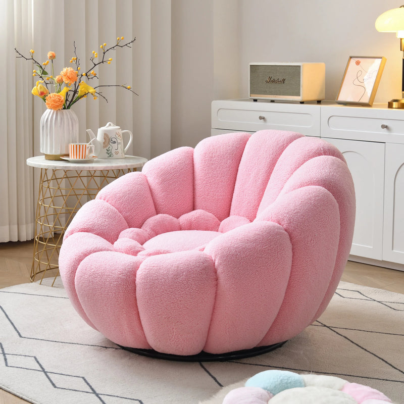 Riesiges Puff-Sofa - Rosa