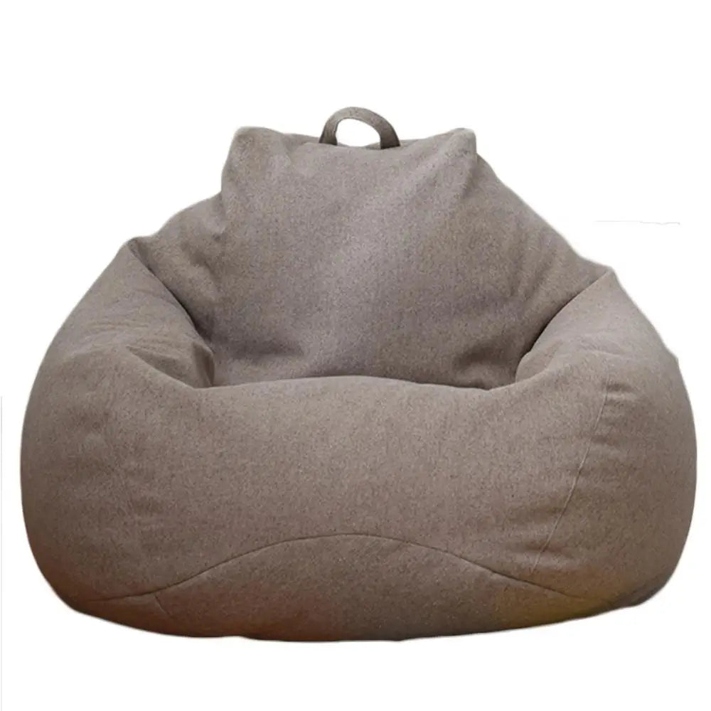 Sitzsack-Bezug-Braun