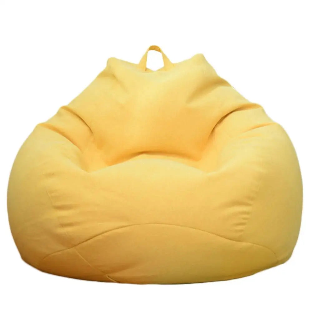Sitzsack-Bezug-Gelb