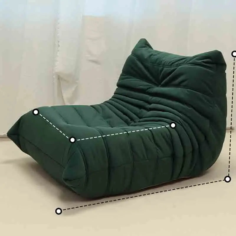 Sitzsack-Lesy-Wildledersofa-Set