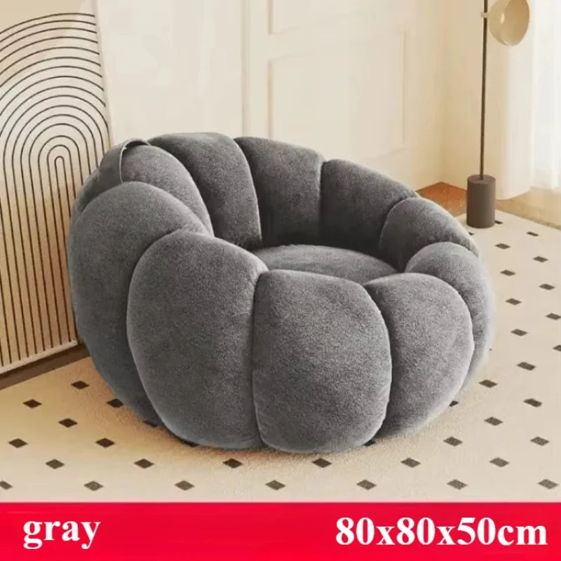 Sitzsack-Wohnzimmer-Grau