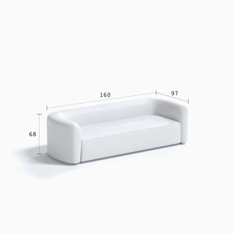 Sitzsack-Wohnzimmer-Weiß(1,6m)