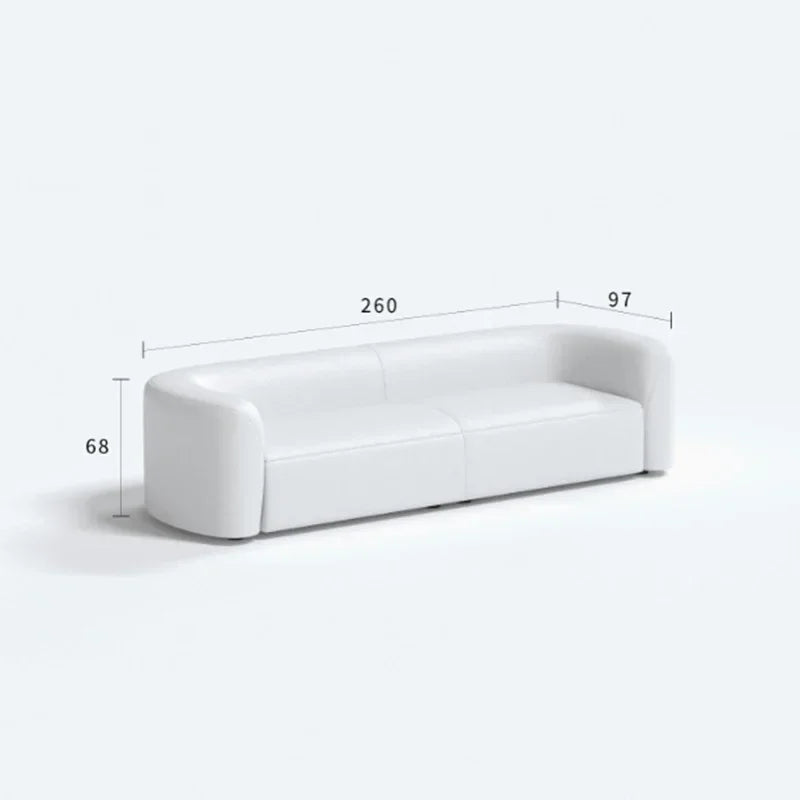 Sitzsack-Wohnzimmer-Weiß(2,6m)