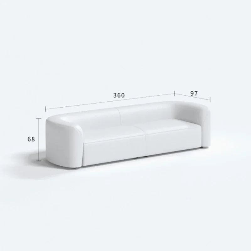 Sitzsack-Wohnzimmer-Weiß(3,6m)