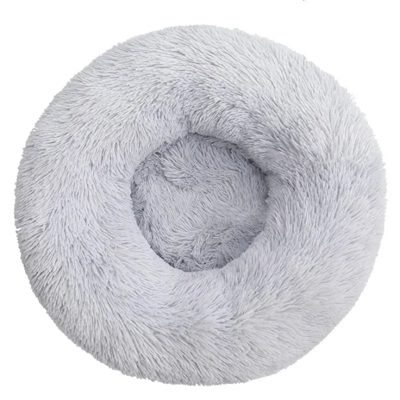 Sitzsack für Hunde 40-90 cm runde Grau