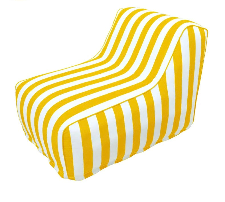 Sitzsack für Pool-Sofa-gelb