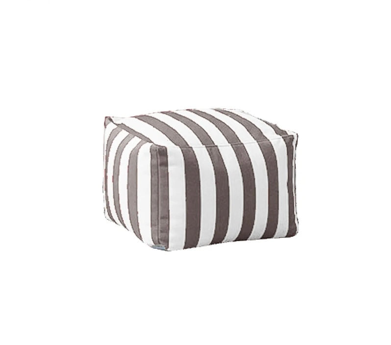 Sitzsackbezug für Outdoor-Hocker-grau