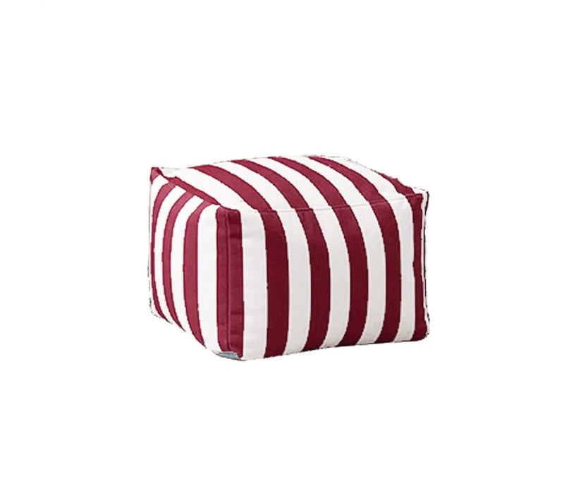 Sitzsackbezug für Outdoor-Hocker-rot
