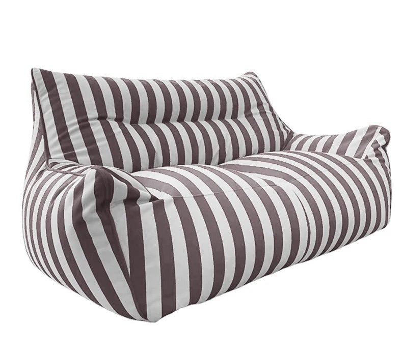 Sitzsackbezug für Outdoor-Sofa-grau