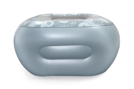 Aufblasbares Gartensofa-Dunkelgrau mit Leuchtend-1
