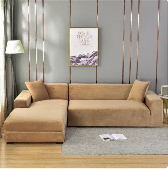 CouchElegantes-Rahmenloser-Braun