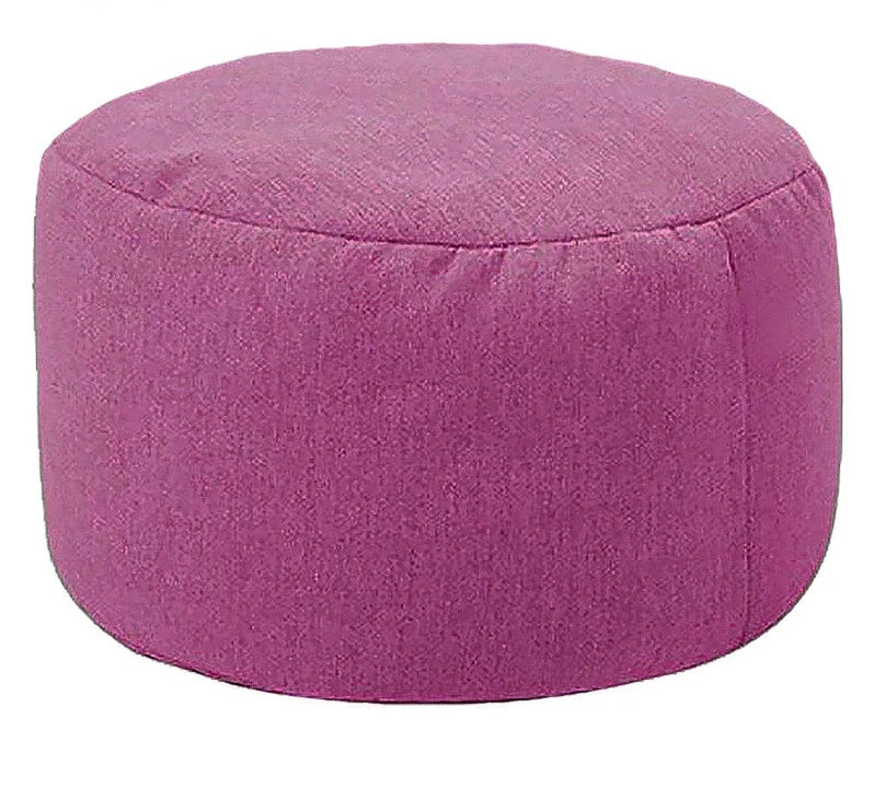 Fußhocker-Sitzsack-Lila