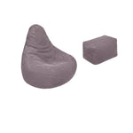 Gaming-Sitzsack Cord mit Fußhocker - Vignette | Bouba.us