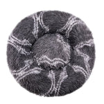 Haustierbett aus Plüsch 40-90 cm runde - Vignette | Bouba.us