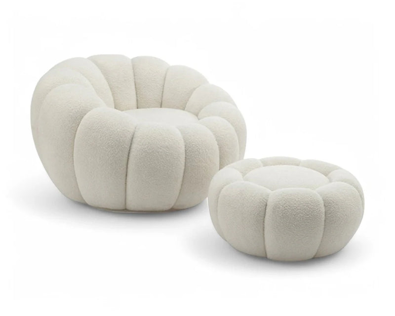 Riesiges Puff-Sofa mit sanftem Relleno