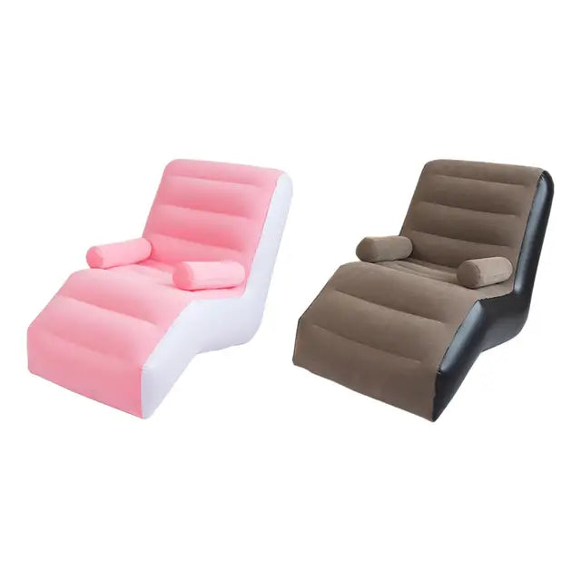 Sitzsack Sofa und Rosa