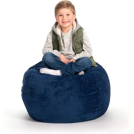 Kindersitzsäcke-Blau