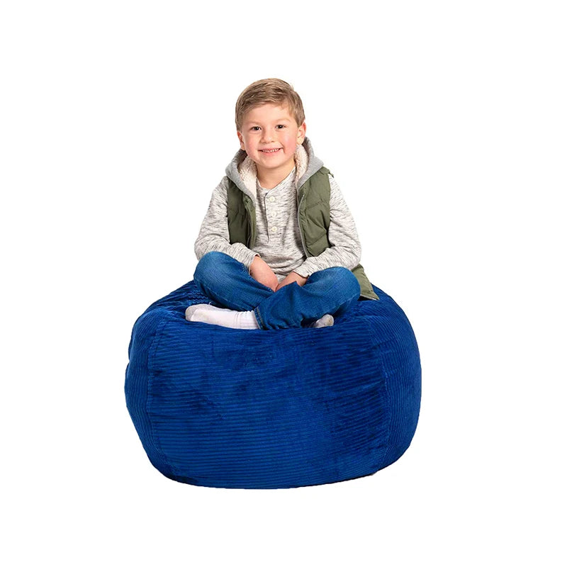 Kindersitzsäcke Kuscheltiere-Blaue 