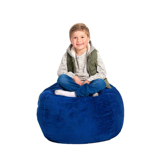 Kindersitzsäcke Kuscheltiere-Blaue 