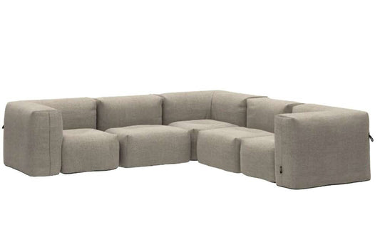 Kirra Sand-SACKit - Soft 5-Sitzer Ecksofa