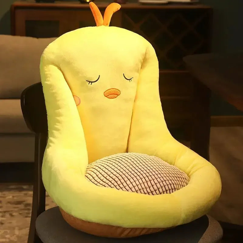Klappbares - Kindersofa-Gelb-1