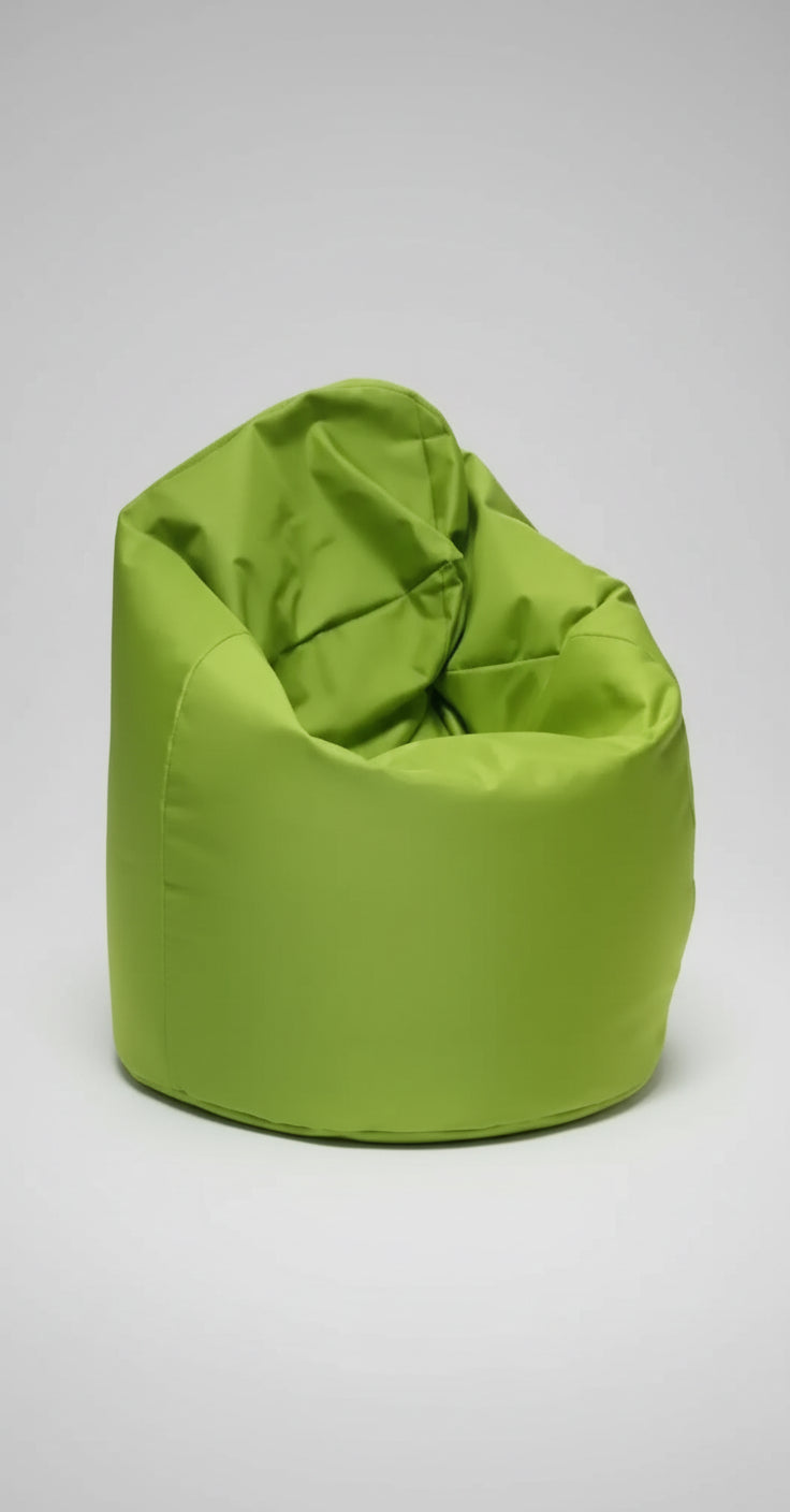 Kunstleder Sitzsack XXL-Grün