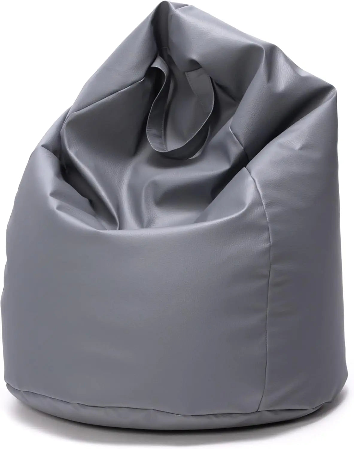 Kunstleder Sitzsack XXL-Grau