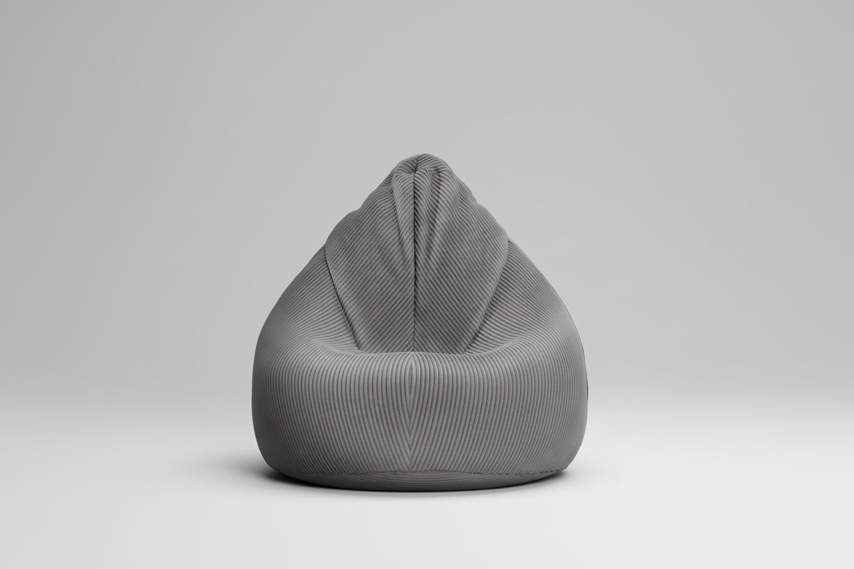 Magni Sitzsack XXL Cord-Anthrazit-2